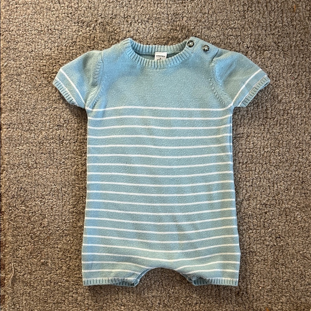 Nordstrom Blue Striped Kids One Piece